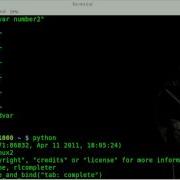Auto Completion In The Python Console Linux
