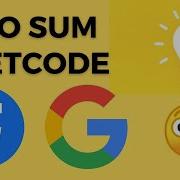 Two Sum Google Coding Interview Question Leetcode 1 C