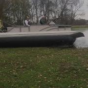 Hovertoon Prototype Water Testing In Hovercraft Mode With A Passenger