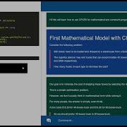 OptSchool Learning Math Constraint Optimisation With IBM ILOG CPLEX Studio