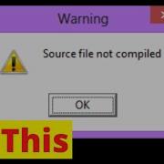 Fix Source File Not Compiled Dev App DevC English