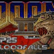 Doom II Hell On Earth Map25 Bloodfalls 100 DOSBox