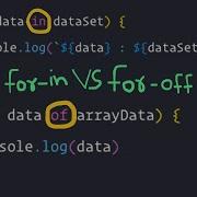 Javascript For Off And For In Loops In 6 Minutes Javascript Programming Coding