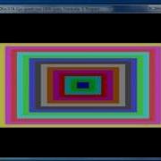 34 Nested Rectangles C Graphics