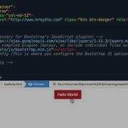 Create A Simple Button With Size Color Options Bootstrap Basics