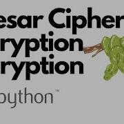 Caesar Cipher Encryption And Decryption