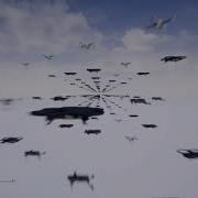 1500 Agents In Swarm Formation Follow In GAMS