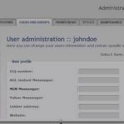 How To Edit A User S Profile In PhpBB PhpBB Tutorials