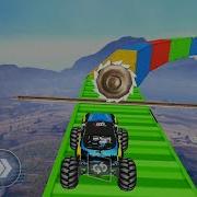IMPOSSIBLE MONSTER TRUCK STUNTS 2 NEW CAR EXPERT MODE MOBIL BALAP RINTANGAN GAME BALAP