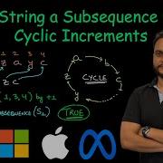 Make String A Subsequence Using Cyclic Increments Leetcode 2825