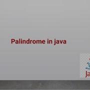 Palindrome In Java Selenium Automation Java Palindrome