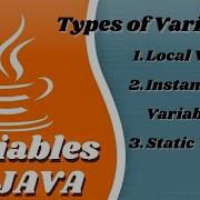 Variables In Java Difference Between Local Instance And Static Variables In Java In Details