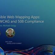 Accessible Web Mapping Apps ARIA WCAG And 508 Compliance