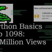 Python Basics Tutorial 1 Million Views