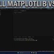 How To Install Matplotlib In Visual Studio Code Easy Fix