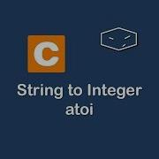 String To Integer In C