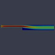 Simulation Of Backward Facing Step