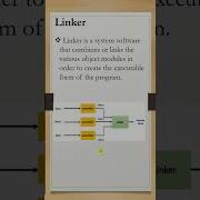Linker System Software Futurecareeducation Computerscience Systemsoftware Linker