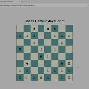 How To Create A Chess Game Using JavaScript With CSS And HTML