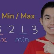 Find Minimum And Maximum Number In Array Iterative And Recursive