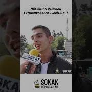 Müslüman Olmayan Cumhurbaşkanı Ister Miydiniz Shorts Sokakröportajları