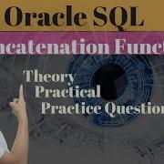 Tutorial 33 How To Join Two Columns Using Concatenation Function In Oracle SQL Database