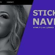 Sticky Navbar Hide On Scroll