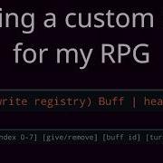 I Added A Debug Console To My RPG