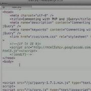 Simple Commenting System With PHP And JQuery