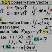Calculus 3 Green S Theorem 7 Of 21 With A NON Conservative Vector Field