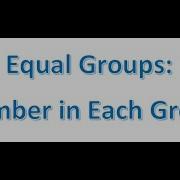 Division Strategy Equal Groups Number In Each Group