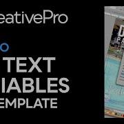 InDesign How To Use Text Variables In A Template Video Tutorial