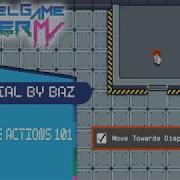 Runtime Action Move Towards Display Direction Pixel Game Maker MV