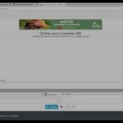 Online Java Compiler Online Java Editor