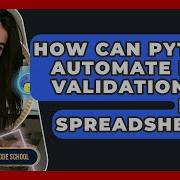 How Can Python Automate Data Validation For Huge Spreadsheets Python Code School
