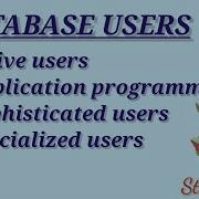 Database Users