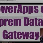 Powerapps On Premise Data Gateway