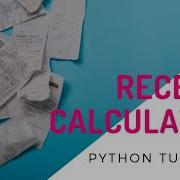 Code A Receipt Calculator