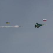 Страшный момент Украинская ракета Патриот поразила российский Су 33 пилот погиб