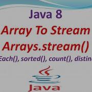 Java 8 How To Convert An Array To Stream Sort Array Remove Duplicate From Array Using Java 8