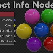 Generate Random Colors With Object Info Node Blender Tutorial
