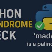 Python Palindrome Program With Loop Check Words Numbers Beginner Friendly Tutorial