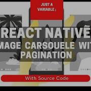 React Native Image Carousel With Pagination Just A Variable