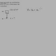 Problem 12 3 Elevator Motion In Kinematics