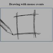 Drawing With Mouse Events CSS HTML And JS