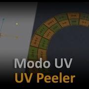 Modo UV Peeler Unwrap Mapping