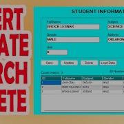 Insert Update Delete Search CRUD In VB NET MySql Xampp With Free Source Code