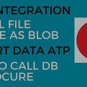 OIC Integration To Populate The Excel File Data Into ATP Table