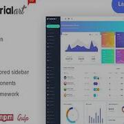 Materialart Powerful Material Admin Template Themeforest Website Templates And Themes