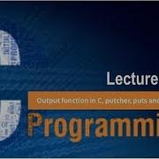 Output Function In C Putchar Puts And Printf 10